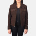 Suzy Mocha Suede Jacket